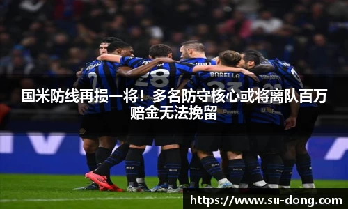 国米防线再损一将！多名防守核心或将离队百万赔金无法挽留